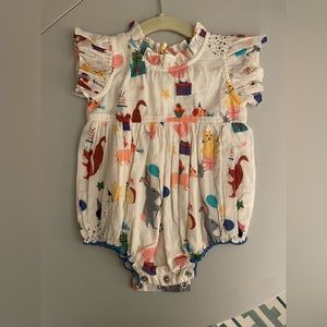 Pink Chicken - Size 6/12M- Baby Jennifer Bubble - Birthday Buddies